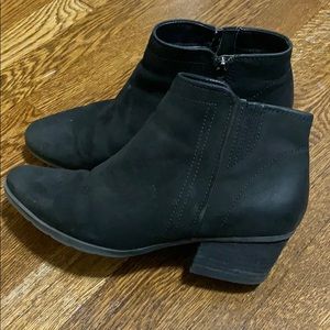 Black blondo booties (weatherproof)